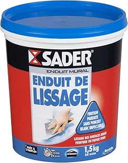 Sader Enduit de Lissage Mur Prêt à l
