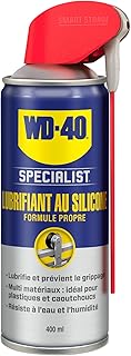 WD-40 Specialist • Lubrifiant Au Silicone • Spray Double Position • Formule Propre • Isolation contre l