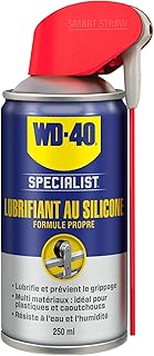 WD-40 Specialist • Lubrifiant Au Silicone • Spray Double Position • Formule Propre • Isolation contre l