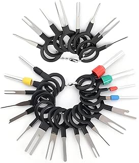 26 Pièces Outils pour Enlever les Bornes, Auto Terminals Enlèvement Outil, Outil d