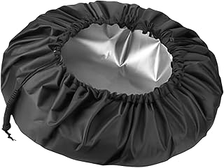 Lawn Tondeuse Covers | 113 x 100 cm UV Protection Shelter With Drawstring | Wind-Resistant Design Lawns Mower Storage Cover | For Outdoor Indoor Garden Patio Lawn Backyard Winter Summer Seasonal