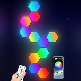 Créer une ambiance chaleureuse avec des luminaires DIY uniques Panneau LED Mural Synchroniser avec la musique, Lu