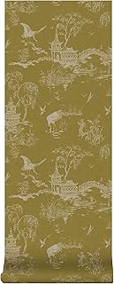 Superfresco Easy Papier peint intissé Gaia Japon 1005 x 52cm Ocre | Revêtement Mural, Tapisserie | Ambiance Facile à poser et à enlever