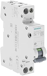 Disjoncteur 10A Ph+N courbe C 4.5kA 230V