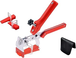Kit croisillon carrelage autonivelant 200 clips (2mm)+100 cales+1 pince+calfeutrage joint OFFERT.Système Autonivelant Pour Pose de Carrelage - Facile à Utiliser - Résultat Professionnel Sol & Mur