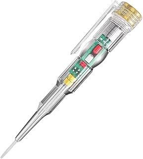 Stylo Détecteur de Tension,Testeur Électrique de Tension,Poignée Anti-Dérapante Protection Surtension Outil Diagnostic - Pour Test Prise Bricoleur Technicien Électricien Mécanicien