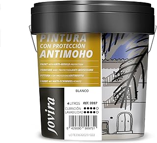 JOVIRA PINTURAS Peinture Anti-Moisissures, prévient les moisissures, résiste à l