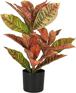 LIGNE DÉCO - Croton Artificiel - Décoratif - Éléga