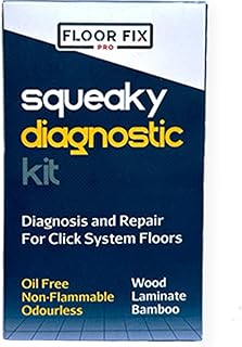 Floor-Fix Pro - Kit de Diagnostic Anti Grincement pour Planchers Flottants Click System - Ininflammable Sans Huile - Préparation Plancher, Produit Sol Stratifié, 60ml